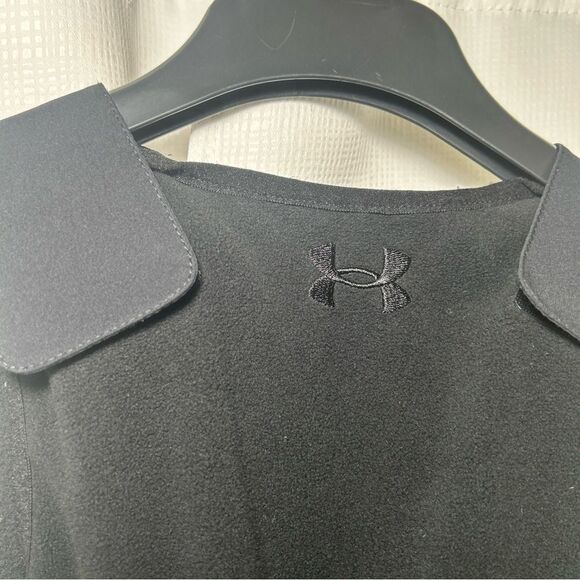 Under Armour Kids Size 4 Black Cold gear  Snow Bibs Zip Front Velcro Top - Picture 11 of 16